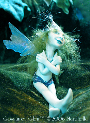 Hand Sculpted One of a Kind Faerie Creations